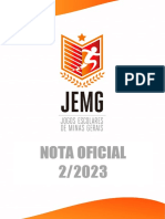 Nota Oficial 2 2023 JEMG