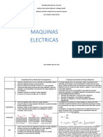 Cuadro Resumen Maquinas Electricas