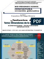 Tema - Dimensiones de La Evaluacion Inclusiva