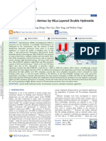 Removal of Aliphatic Amines by NiLa-Layered Double Hydroxide