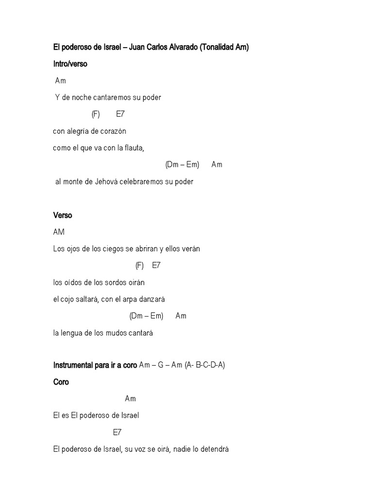 Acordes de 