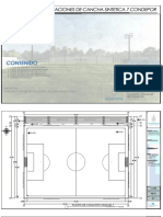 Diseคo de Canchas Futbol 7, 65X45M CONDEPOR