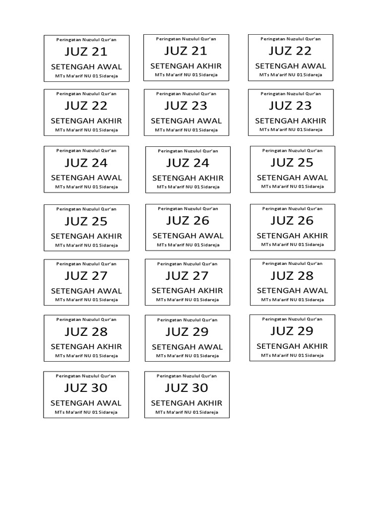juz-21-30-pdf
