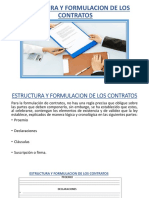 2.1. Estructura y Formulación de Los Contratos