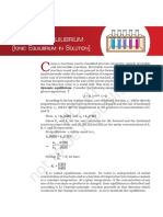 Experiment Chemical Equilibrium