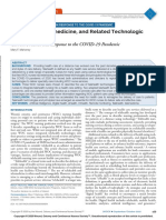 Telehealth Telemedicine and Related Technologic PlatformsJWOCN.2020