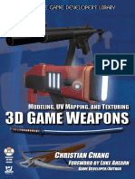 Modeling, UV Mapping, and Texturing 3D Game Weapons (Christian Chang)