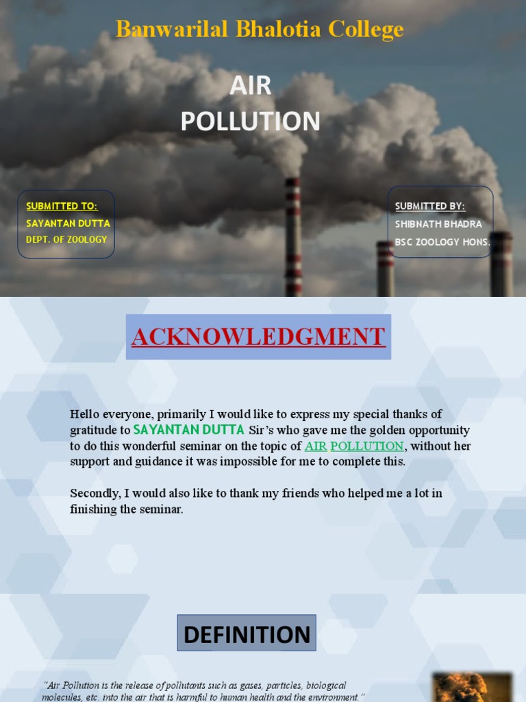 Air Pollution Pdf