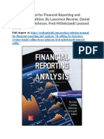Solution Manual For Financial Reporting and Analysis 7th Edition by Lawrence Revsine Daniel Collins Bruce Johnson Fred Mittelstaedt Leonard Soffer