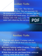 Auxilary Verbs