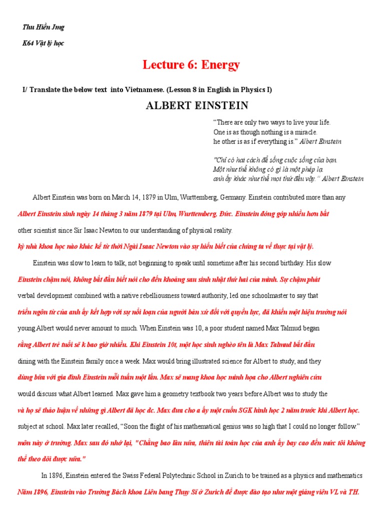 Lecture 6 | PDF