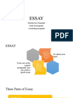 ESSAY (I)