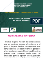 Estrategias de Salud Materna DMC