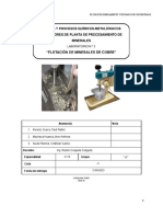 Laboratorio #5 Flotación de Minerales de Cobre