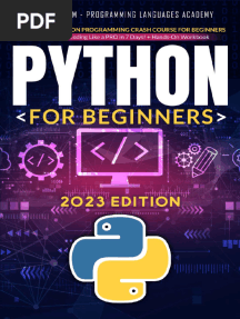 Programming Languages Academy - Python For Beginners - The Biggest Python Programming Crash Course For Beginners-Programming Languages Academy (2023)