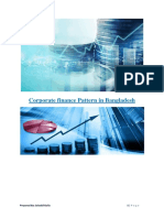 Corporate Finance Pattern in Bangladesh