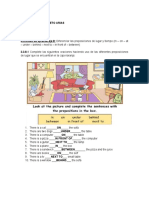 Actividad 8 PREPOSICIONES DE LUGAR