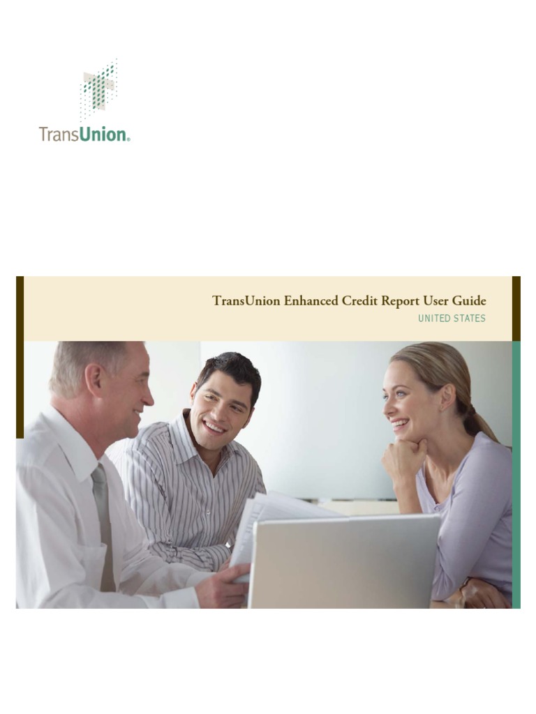 TransUnion Credit Report Overview Guide | PDF | Credit Card | Credit ...