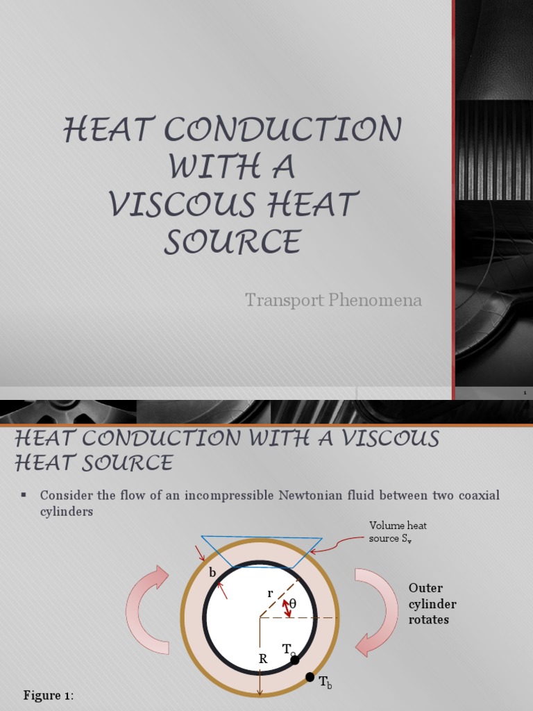 HEAT CONDUCTION WITH A VISCOUS HEAT SOURCE PDF
