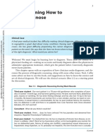 Learning How To Diagnose: Clinical Case