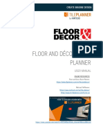 TilePlanner - 2021 Floor and Decor Room Planner User Manual - Red