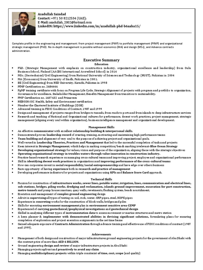 Marine CV 2 | PDF