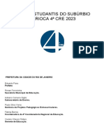 Jogos Estudantis Do Subúrbio Carioca 4a Cre 2023