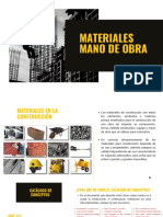 Materiales Mano de Obra