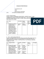 Borang Portofoliio Ukin PPG Nova