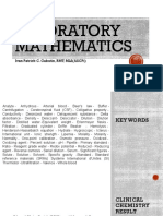 Lecture 1 - Laboratory Mathematics