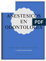 Anestesicos Locales en Odontologia