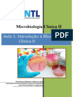 Microbiología Clínica II Aula # 2 Estudo Das Bactérias Aeróbias