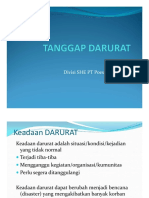 Materi Training Tanggap Darurat