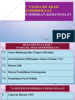 Bab 7: Usaha Ke Arah Kemerdekaan: 7.4 Sistem Pendidikan Kebangsaan