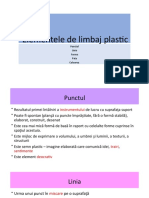 Elemente de Limbaj Plastic