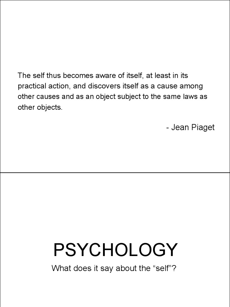 Self Psychology PDF