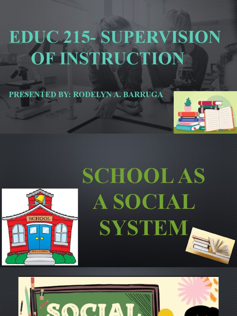 School as a Social System Explained | PDF | Learning | Behavioural Sciences