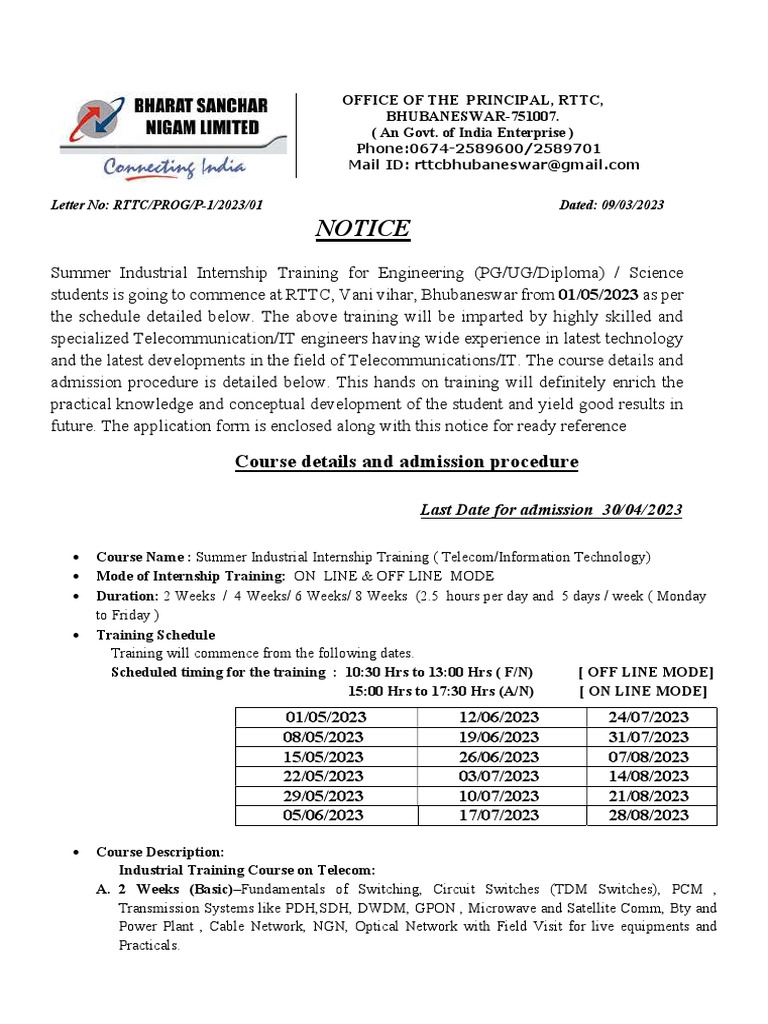 Summer Internship 2023 | PDF