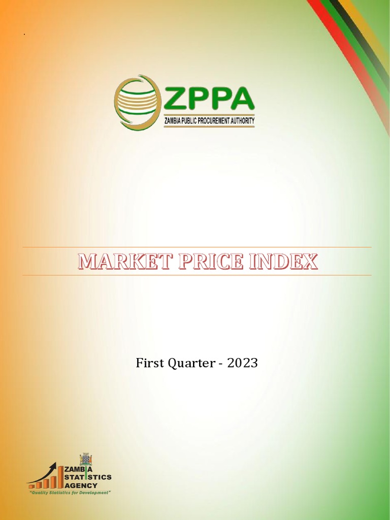 Market Price Index Q1 2023 PDF Mean Coefficient Of Variation