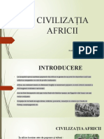 Civilizația Africii Bădărău Bianca