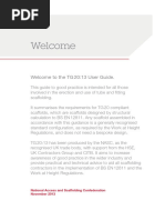 TG20 Scaffolding Operational Guide | PDF | Scaffolding | Manufactured Goods