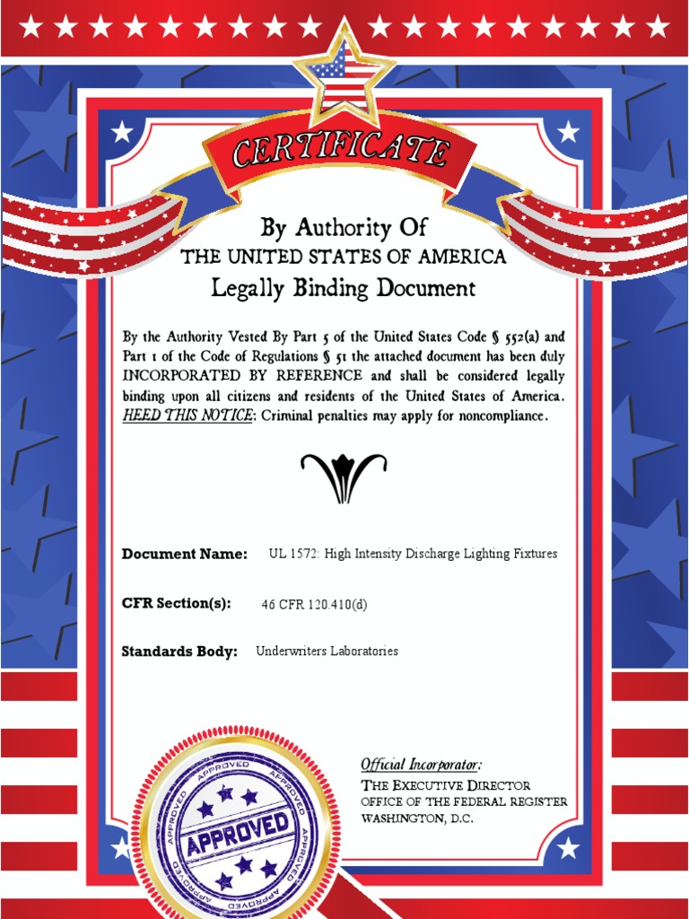 UL 1572 High Intensity Discharge Lighting Fixtures PDF Corrosion