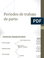 Periodos de Trabajo de Parto