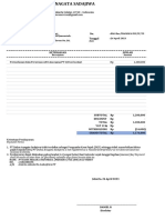 Invoice 006 IV 23 Dagawa