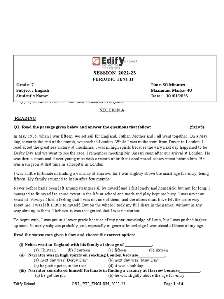 Gr6 pt 1 eng 2022 23 pdf verb linguistics