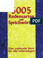 5005 Redensarten Und Sprichwörter