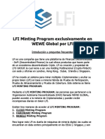 Cloud Minting en WEWE Por LFi