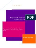 Rapport Audit Financier 2012