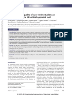 Methodological Quality of Case Series Studies An.5
