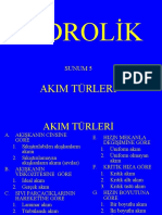 Hi̇droli̇k S5 Akim Türleri̇